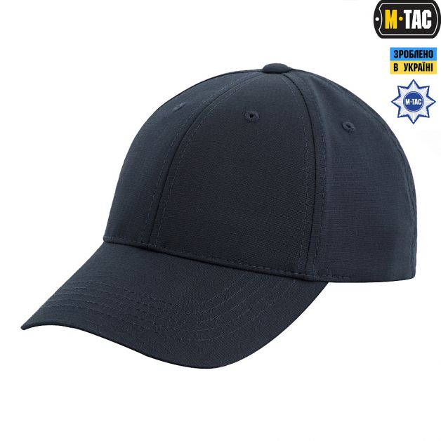 M-Tac бейсболка Elite Flex ріп-стоп Dark Navy Blue