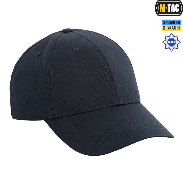 M-Tac бейсболка Elite Flex ріп-стоп Dark Navy Blue