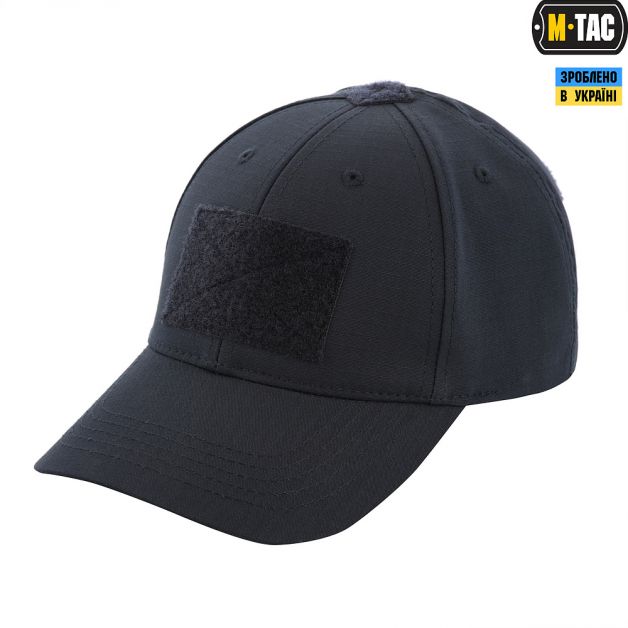 M-Tac бейсболка тактична Elite Flex ріп-стоп Dark Navy Blue