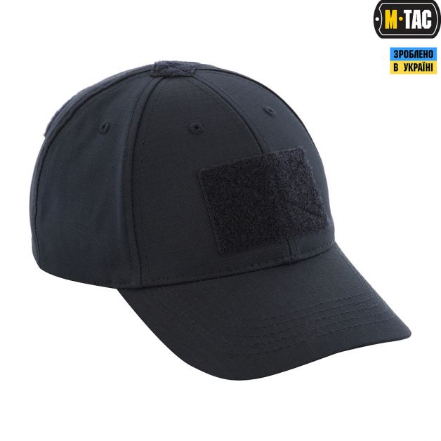 M-Tac бейсболка тактична Elite Flex ріп-стоп Dark Navy Blue