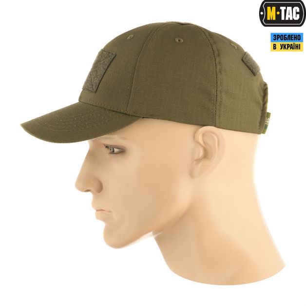 M-Tac бейсболка тактическая Elite Flex рип-стоп Dark Olive