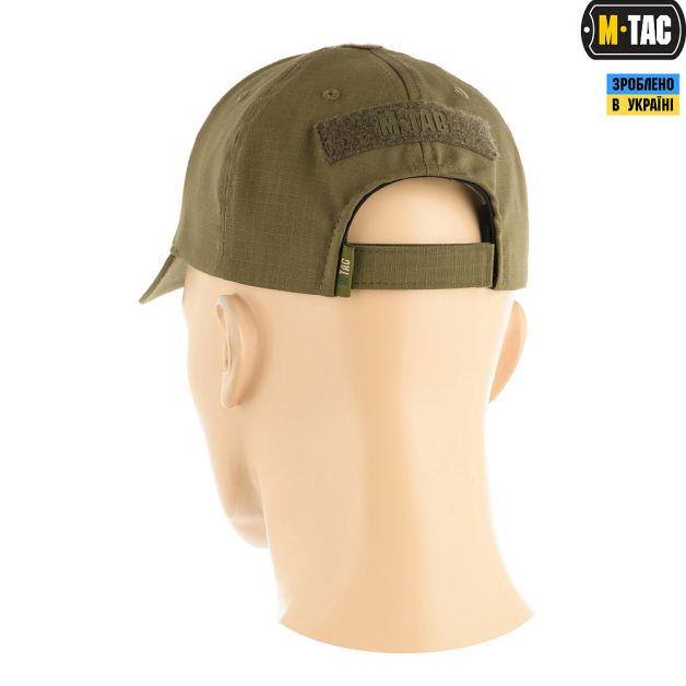 M-Tac бейсболка тактическая Elite Flex рип-стоп Dark Olive