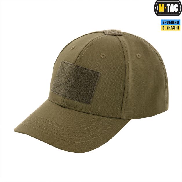 M-Tac бейсболка тактическая Elite Flex рип-стоп Dark Olive