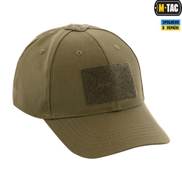 M-Tac бейсболка тактическая Elite Flex рип-стоп Dark Olive