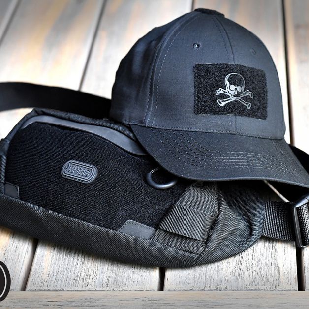 M-Tac бейсболка тактична Flex ріп-стоп Pirate Skull Black