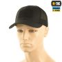 M-Tac бейсболка тактическая с сеткой Elite Flex Black