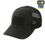 M-Tac бейсболка тактическая с сеткой Elite Flex Black