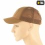 M-Tac бейсболка тактична з сіткою Elite Flex Coyote Brown
