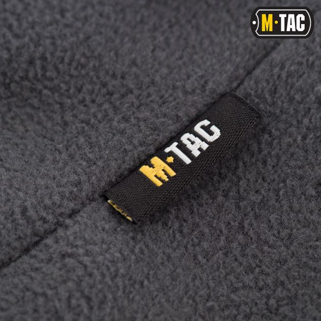 M-Tac шапка Watch Cap Elite флис (260г/м2) with Slimtex Dark Grey