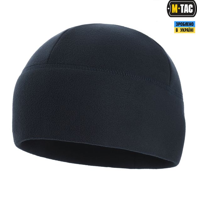 M-Tac шапка Watch Cap флис (260г/м2) with Slimtex тёмно-синяя