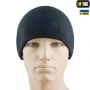 M-Tac шапка Watch Cap Elite фліс (270г/м2) з липучкою Dark Navy Blue