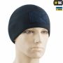 M-Tac шапка Watch Cap Elite фліс (270г/м2) з липучкою Dark Navy Blue