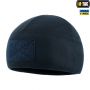 M-Tac шапка Watch Cap Elite фліс (270г/м2) з липучкою Dark Navy Blue