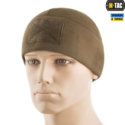 M-Tac шапка Watch Cap Elite флис (270г/м2) с липучкой Dark Olive