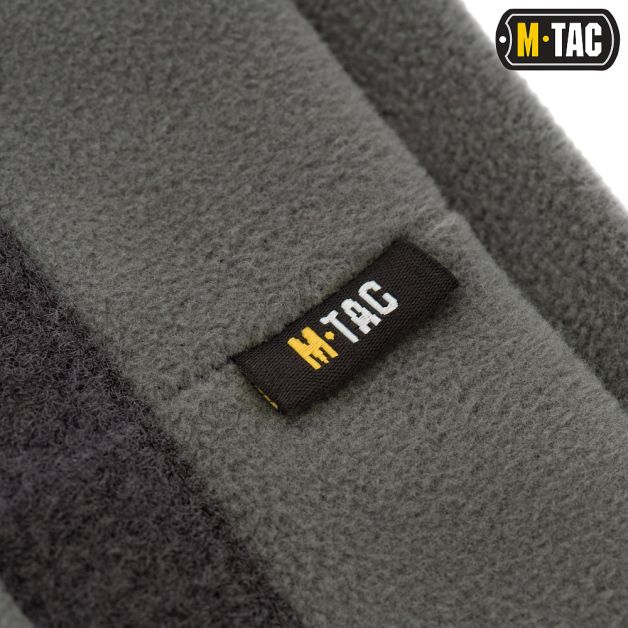 M-Tac шапка Watch Cap Elite флис (270г/м2) с липучкой Grey