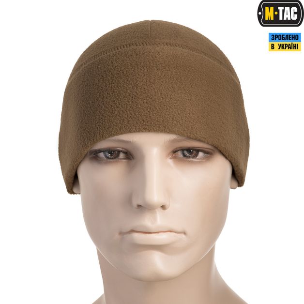 M-Tac шапка Watch Cap фліс (260г/м2) Coyote