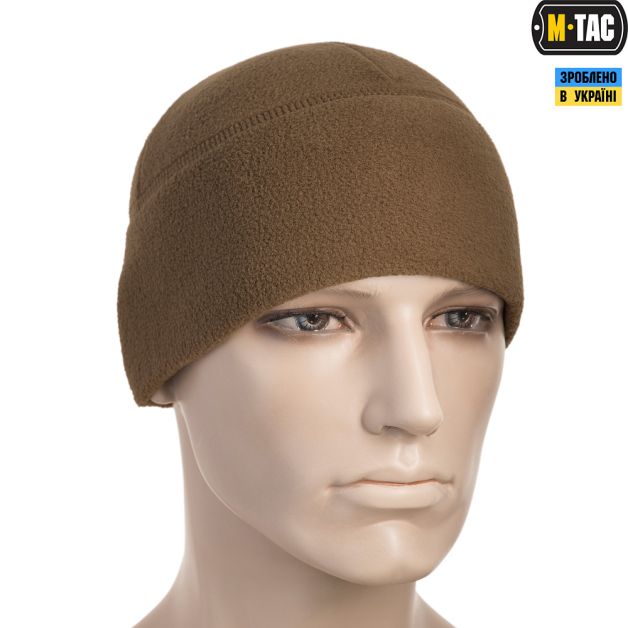 M-Tac шапка Watch Cap фліс (260г/м2) Coyote
