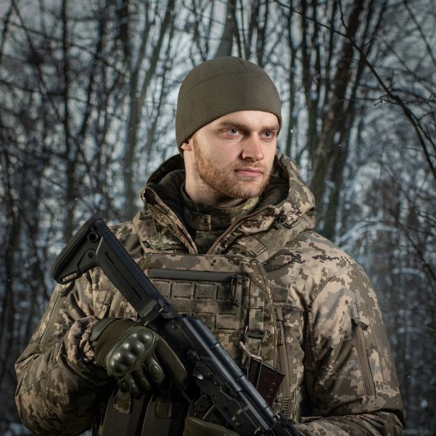 M-Tac шапка Watch Cap флис (260г/м2) Dark Olive