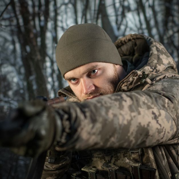 M-Tac шапка Watch Cap флис (260г/м2) Dark Olive