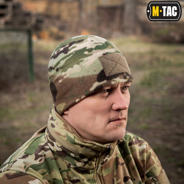 M-Tac шапка Watch Cap флис (260г/м2) с липучкой MC
