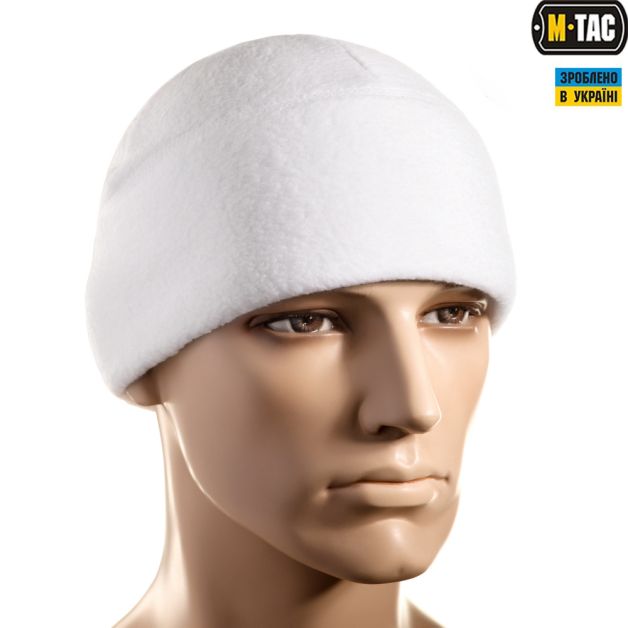 M-Tac шапка Watch Cap флис (260г/м2) White