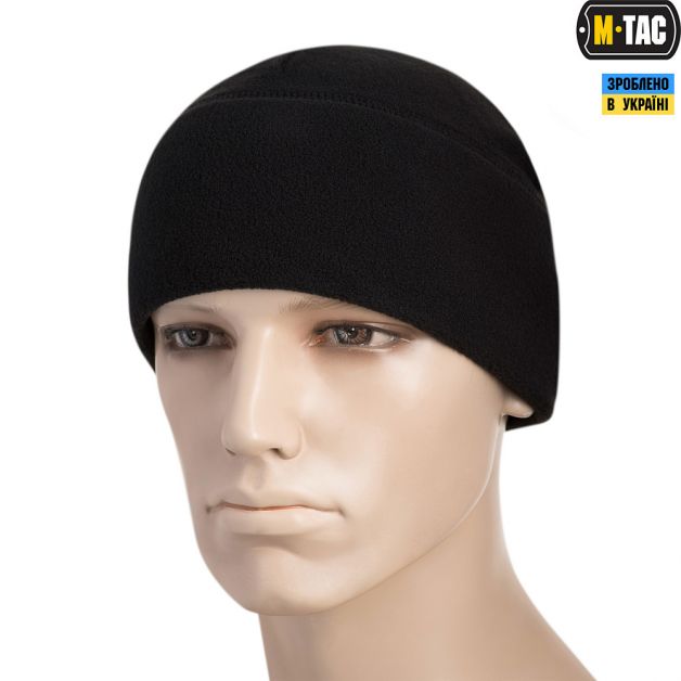 M-Tac шапка Watch Cap флис (260г/м2) with Slimtex черная