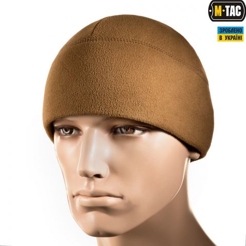 M-Tac шапка Watch Cap флис (260г/м2) with Slimtex Coyote Brown