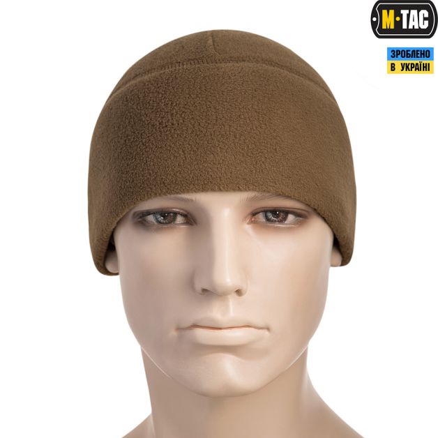 M-Tac шапка Watch Cap флис (260г/м2) with Slimtex койот