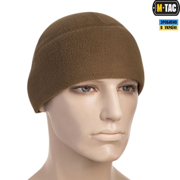 M-Tac шапка Watch Cap флис (260г/м2) with Slimtex койот