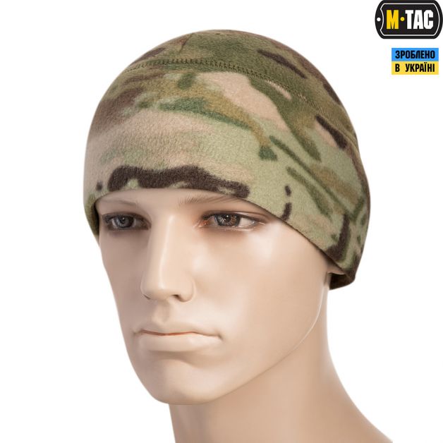M-Tac шапка Watch Cap флис (260г/м2) with Slimtex Multicam