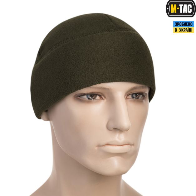 M-Tac шапка Watch Cap флис (260г/м2) with Slimtex олива