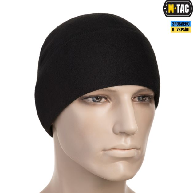 M-Tac шапка Watch Cap фліс (260г/м2) Black