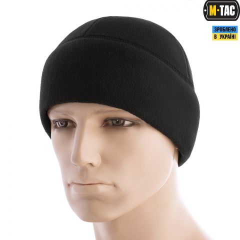 M-Tac шапка Watch Cap флис (260г/м2) with Slimtex Black