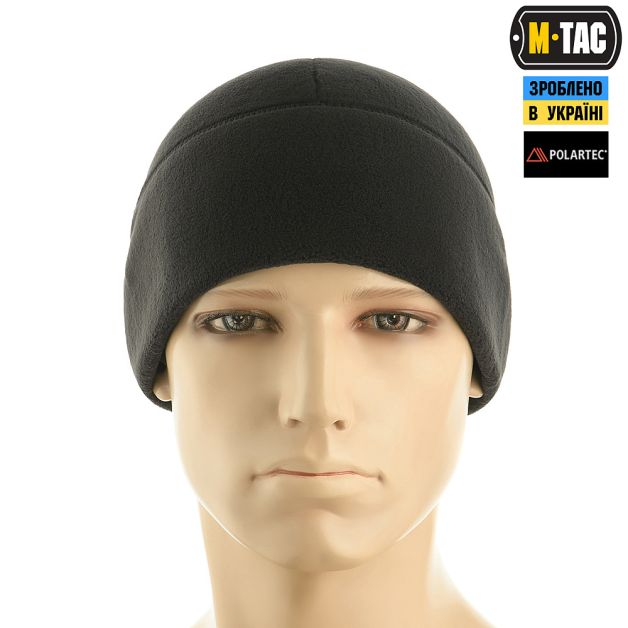 M-Tac шапка Watch Cap флис Polartec Black
