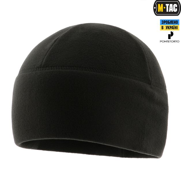 M-Tac шапка Watch Cap Premium флис (225г/м2) Black