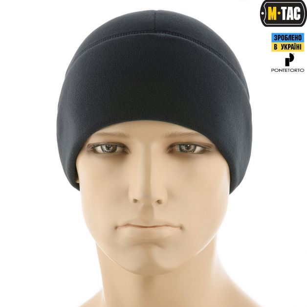 M-Tac шапка Watch Cap Premium флис (225г/м2) Dark Navy Blue