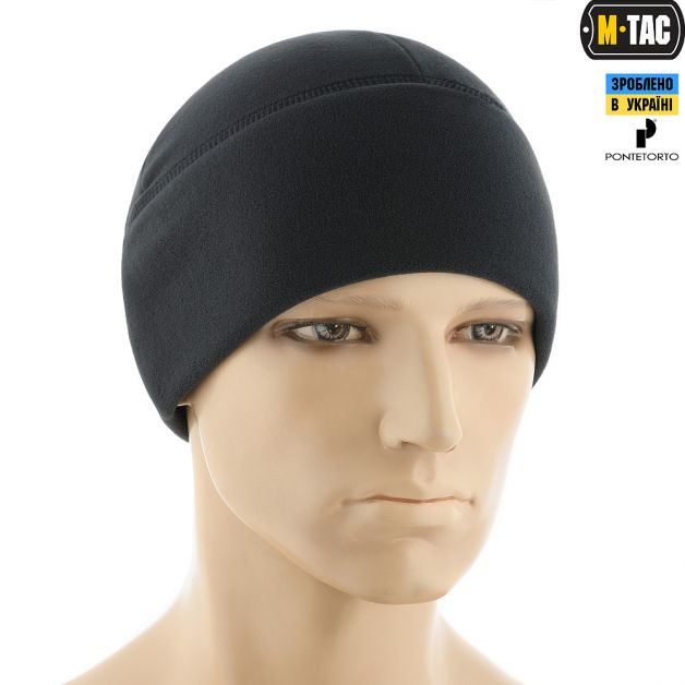 M-Tac шапка Watch Cap Premium флис (225г/м2) Dark Navy Blue
