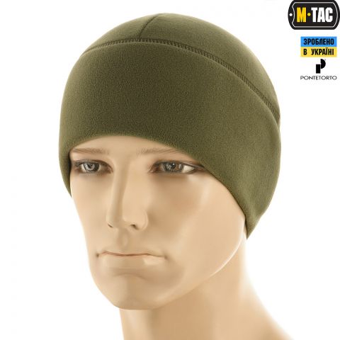 M-Tac шапка Watch Cap Premium флис (225г/м2) Light Olive