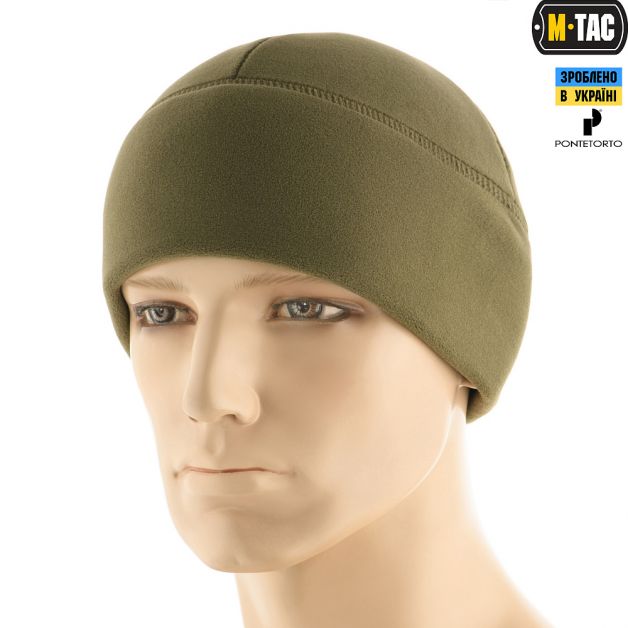 M-Tac шапка Watch Cap Premium флис (343г/м2) Army Olive