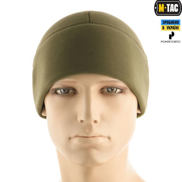 M-Tac шапка Watch Cap Premium флис (343г/м2) Army Olive