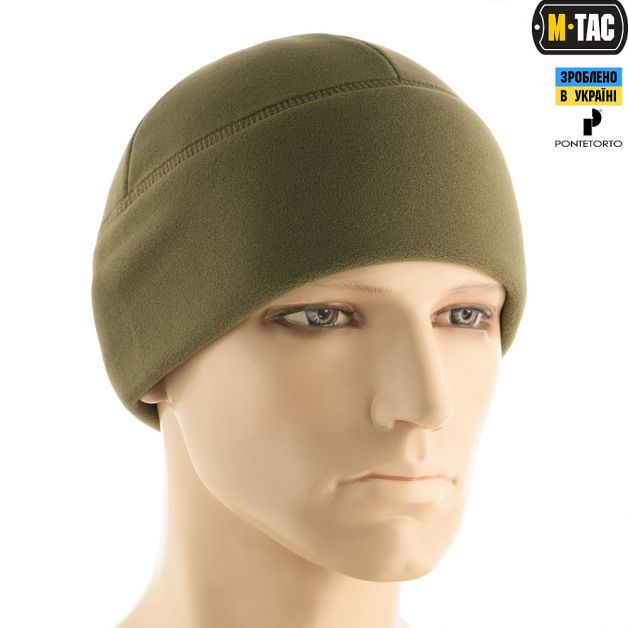 M-Tac шапка Watch Cap Premium флис (343г/м2) Army Olive