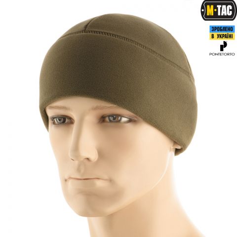 M-Tac шапка Watch Cap Premium флис (343г/м2) Olive