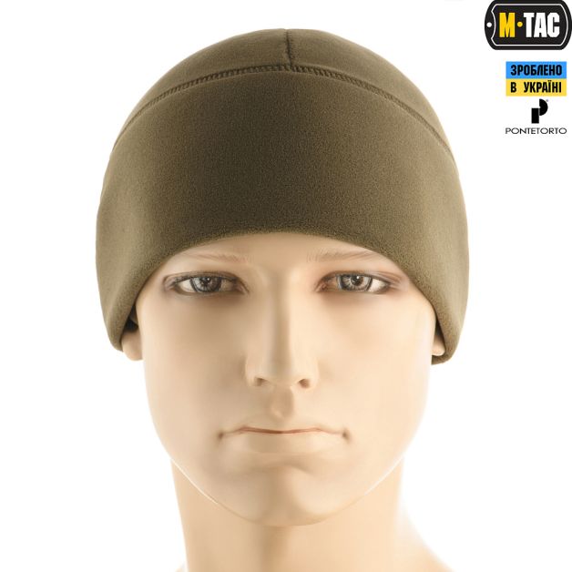 M-Tac шапка Watch Cap Premium фліс (343г/м2) Olive