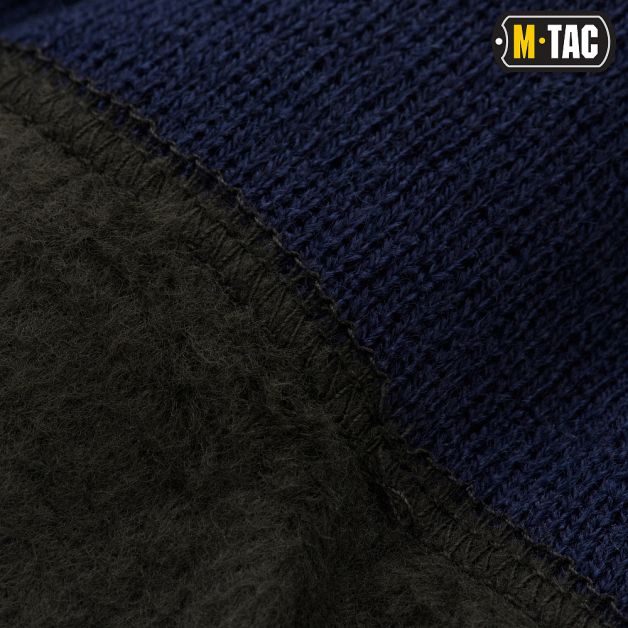 M-Tac шапка ДСНС тонка в'язка 100% акрил Dark Navy Blue