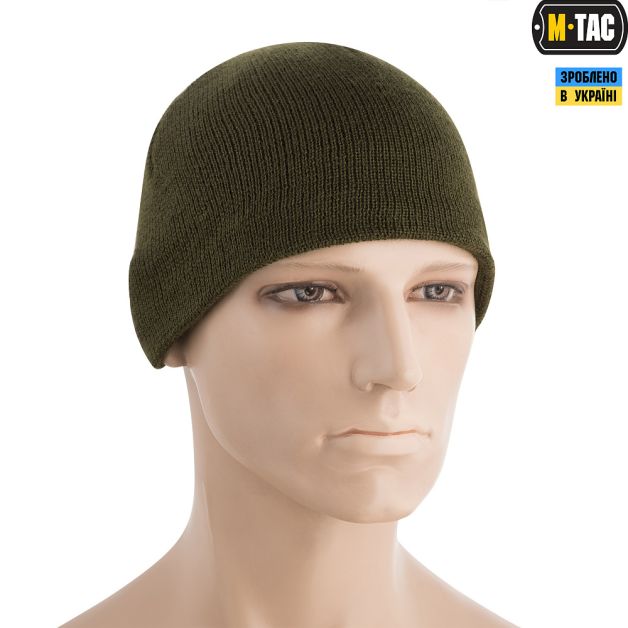 M-Tac шапка полушерсть/флис Olive