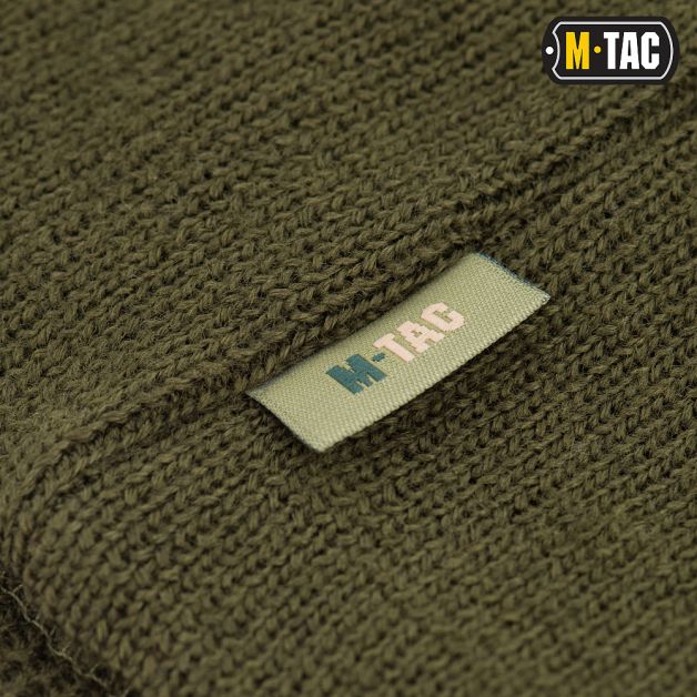 M-Tac шапка полушерсть/флис Olive