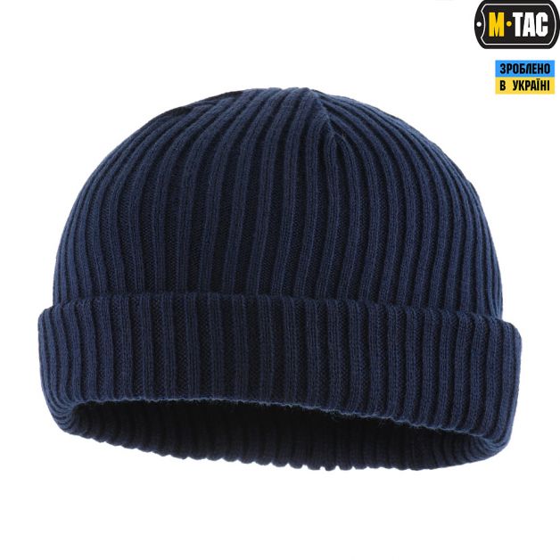 M-Tac шапка вязаная 100% акрил Dark Navy Blue