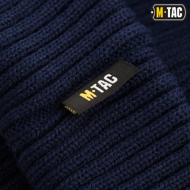 M-Tac шапка вязаная 100% акрил Dark Navy Blue