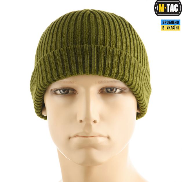 M-Tac шапка в'язана 100% акрил Olive
