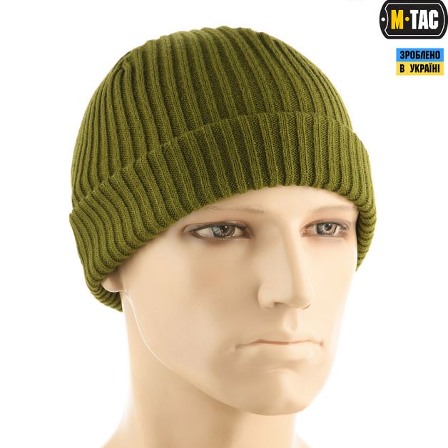 M-Tac шапка в'язана 100% акрил Olive